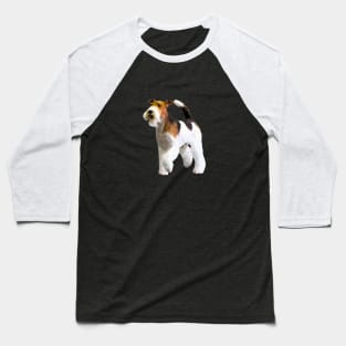 Fox Terrier Wire Foxy Dog Baseball T-Shirt